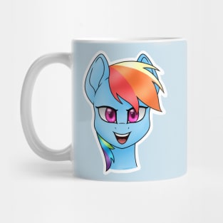 Rainbow Dash Smile Mug